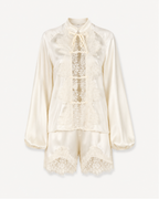 Satin Lace Set